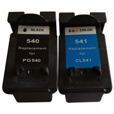 Canon PG540 CL541 utángyártott tintapatron szett  - szöveg minőség 
